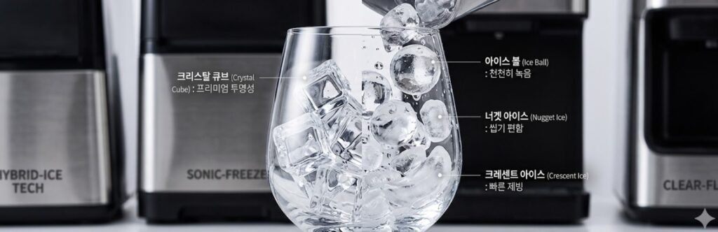 브랜드별 제빙 기술과 일일 얼음 생성량에 따른 맞춤 얼음정수기 렌탈 선택