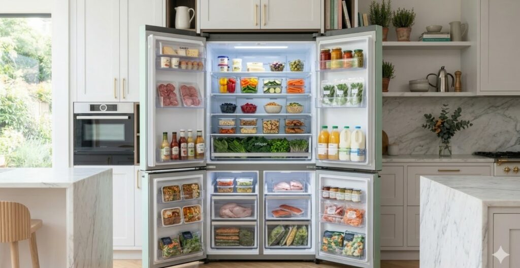 4도어 냉장고 렌탈 독립 냉각 기술과 식재료 신선도 유지를 위한 맞춤 변온 공간 분석