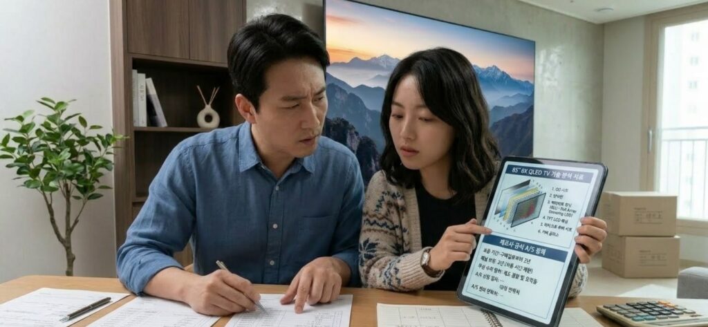 대형 TV 렌탈 전 반드시 체크해야 할 현실적인 패널 무상 A/S 보증 기간