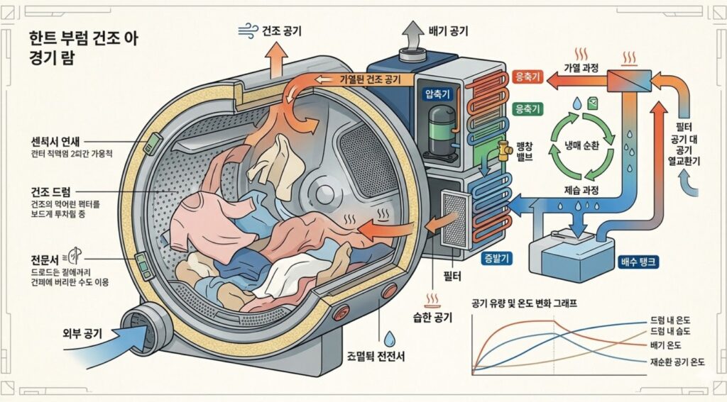 2026 프리미엄 세탁기 건조기 렌탈 인버터 히트펌프 옷감 보호 기술 분석