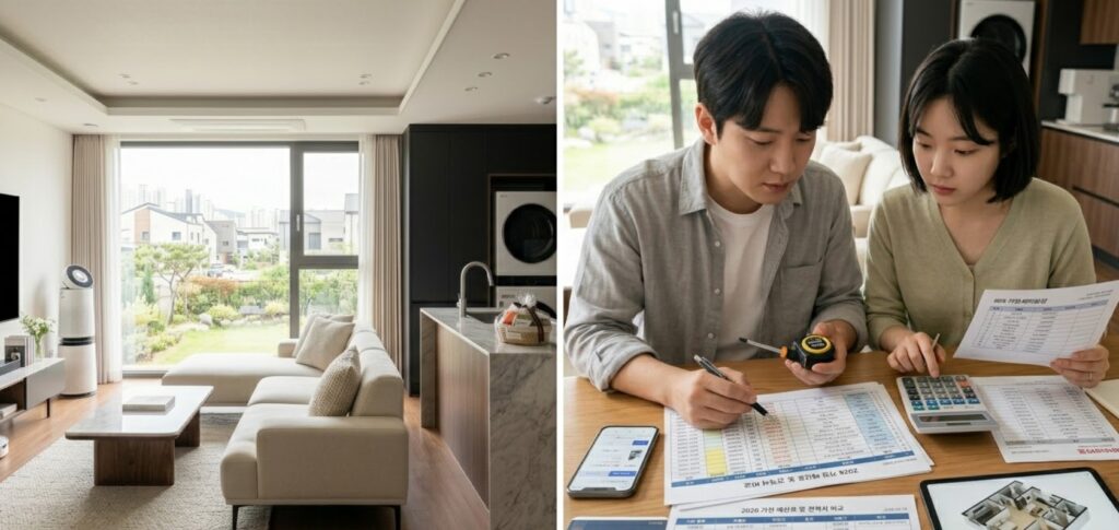 일시불 구매와 신혼가전 패키지 렌탈의 초기 비용 및 월 유지비 현실적인 견적 비교