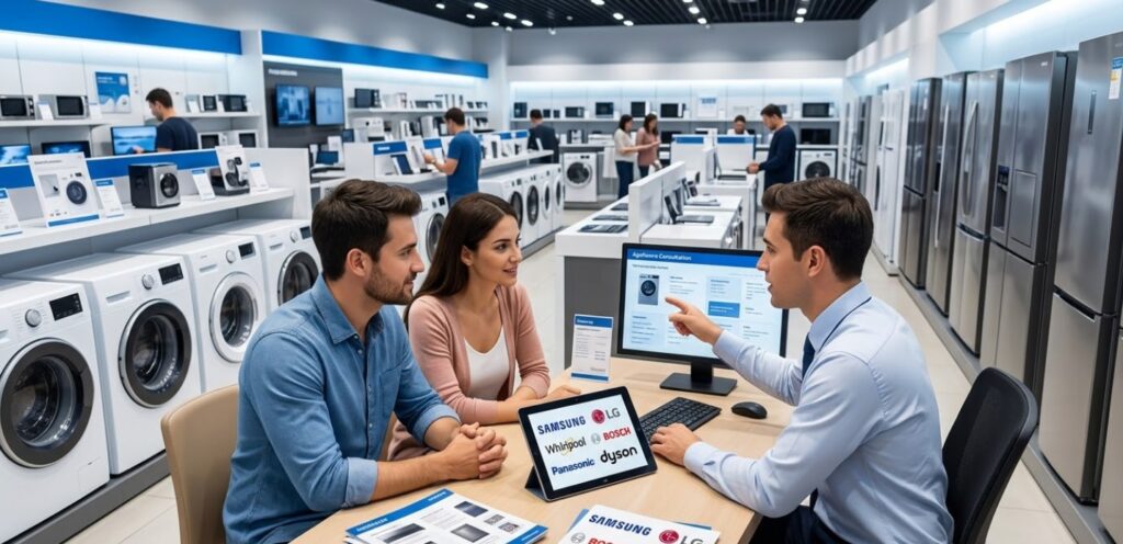 저신용자 가전렌탈 승인이 잘 나는 업체를 비교 분석하는 이미지