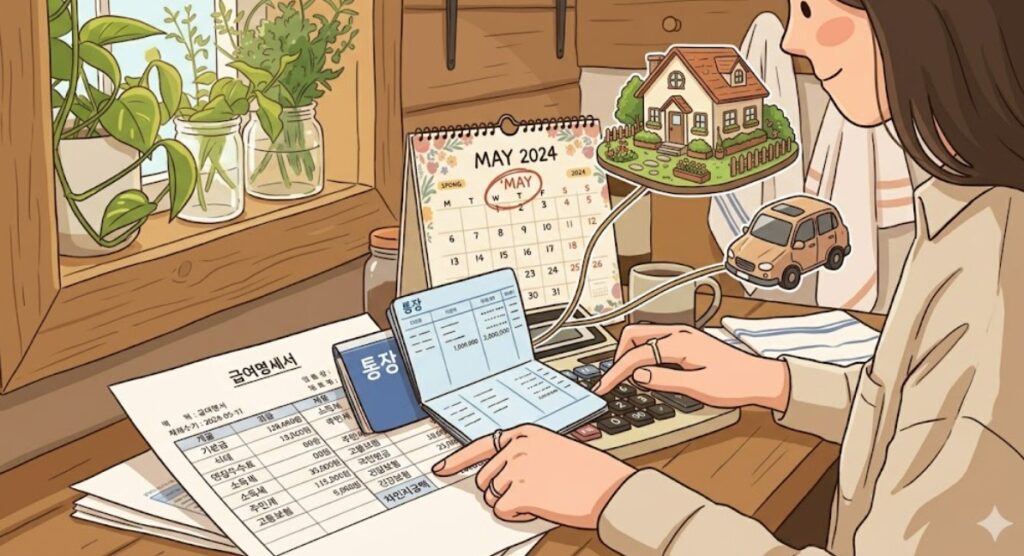 5월 근로장려금 신청 재산 기준을 알아보는 이미지