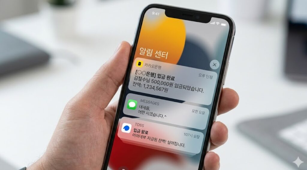 5월 근로장려금 신청 후 통장으로 지원금이 입금된 모습