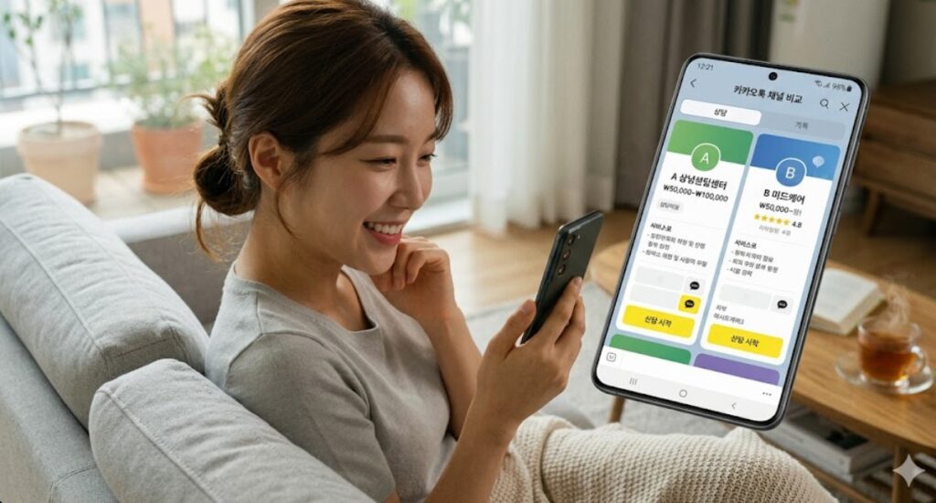 매장 방문 없이 집에서 편하게 요금을 비교하는 대전 가전제품 렌탈 온라인 상담