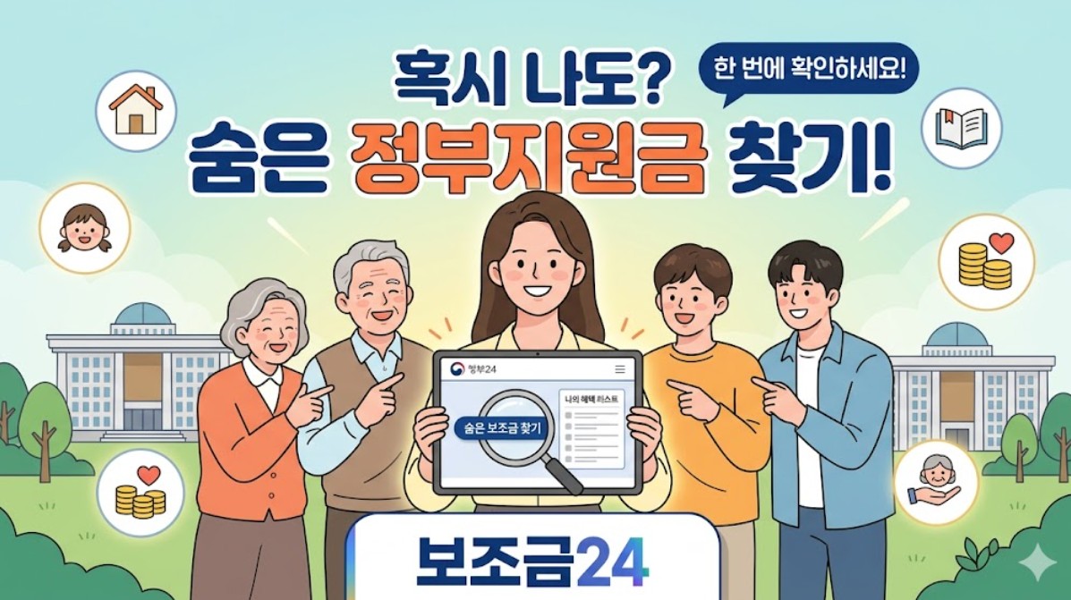 숨은 정부지원금 찾기