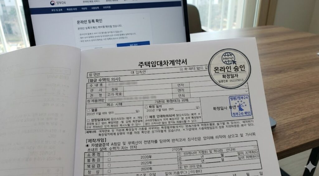 확정일자와 전입신고 인터넷 신청을 동시에 마무리하는 방법