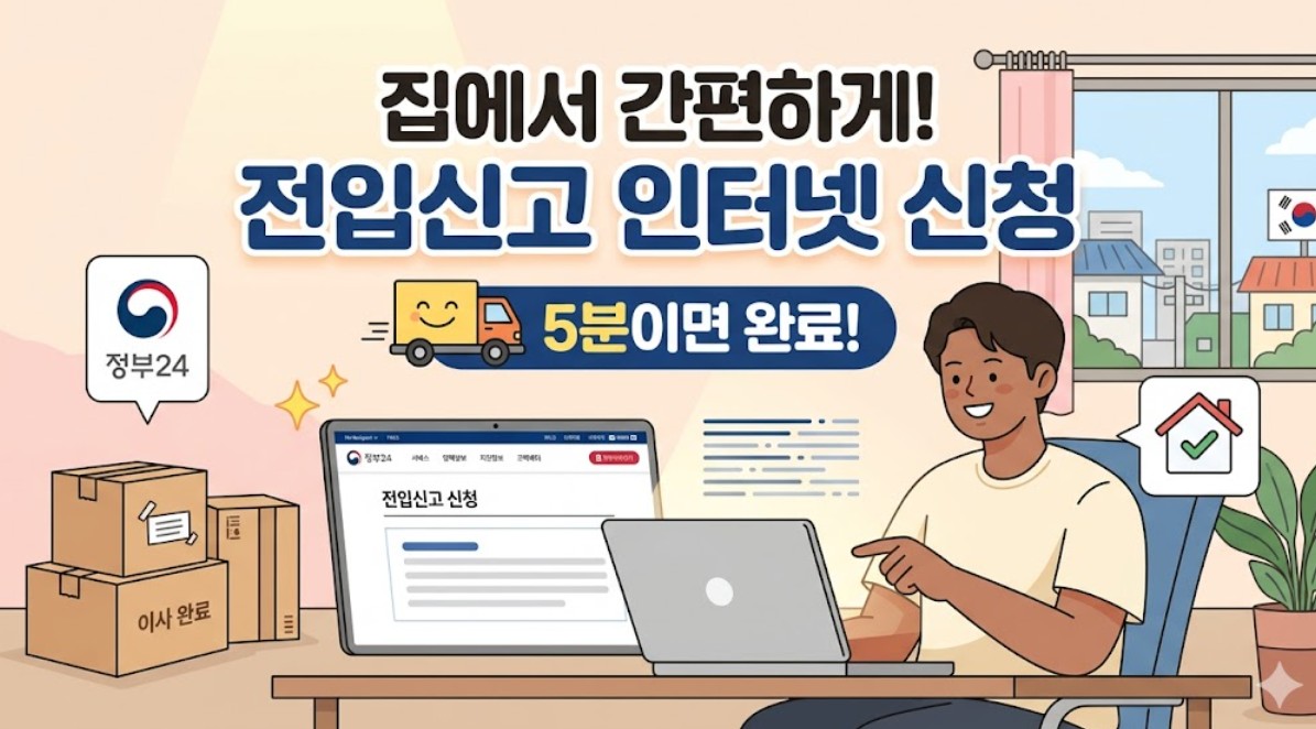 전입신고 인터넷 신청