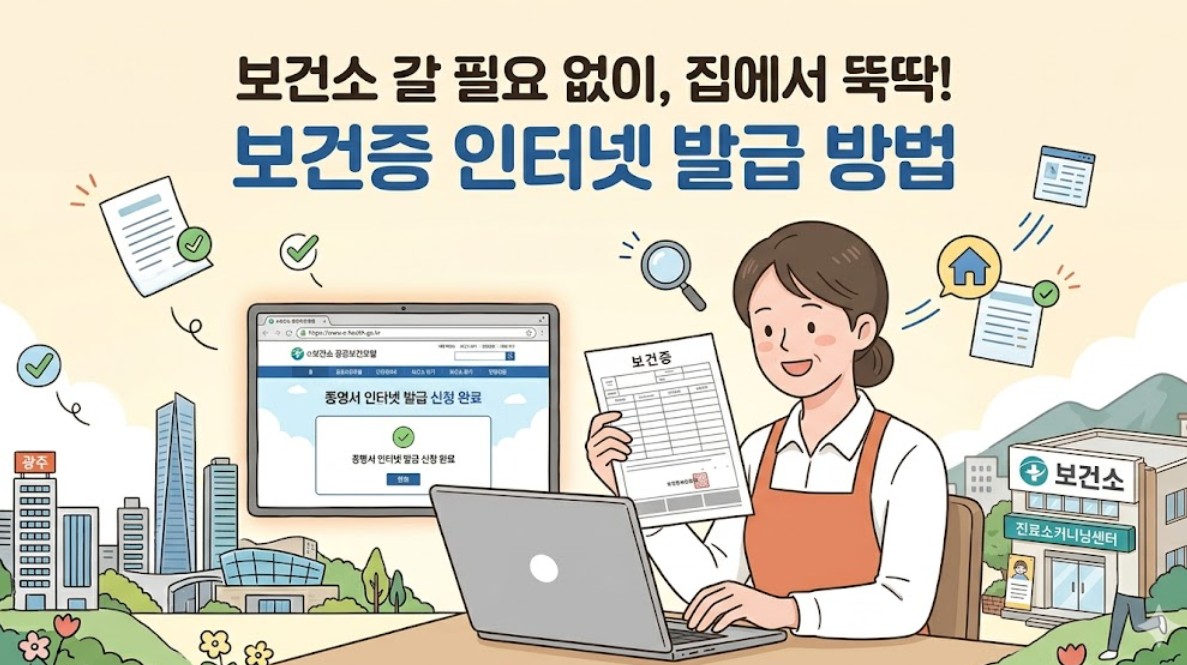 보건증 인터넷 발급