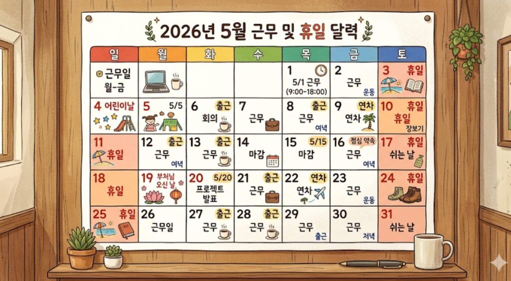 근로기준법상 명시된 주휴수당 지급조건 3가지 핵심 요건