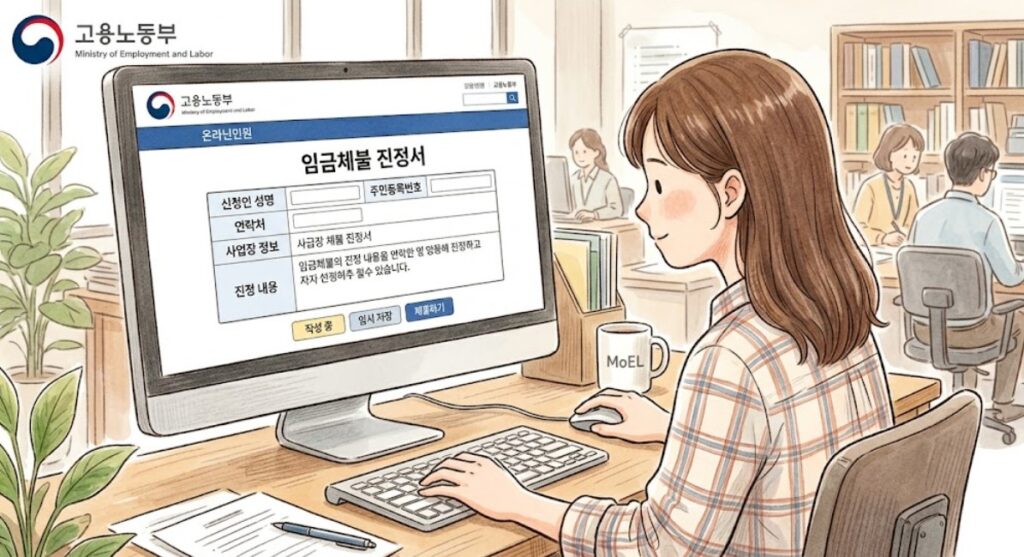 주휴수당 지급조건 미이행 시 고용노동부 임금체불 신고 절차